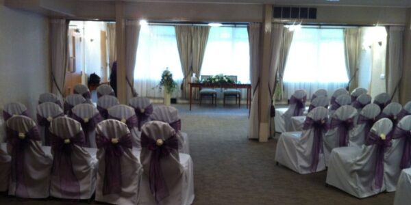 Purple-Wedding---Ceremony-Room-Runnymede-Hall
